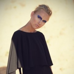 Model: Alma Šlosberga, make-up: Zane Lodiņa Beauty