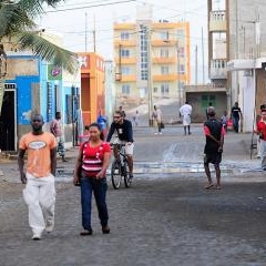 Cabo Verde streets and people — PAS-0315