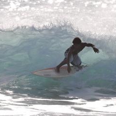 Robertney Barros surfing Ponta Preta — SPO-0144