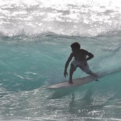 Robertney Barros surfing Ponta Preta — SPO-0168