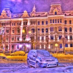 Winter in Riga