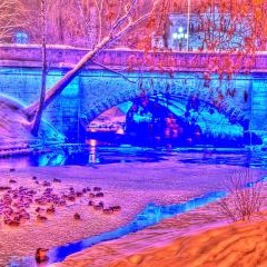Winter in Riga — PIL-0002