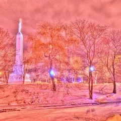 Winter in Riga — PIL-0011